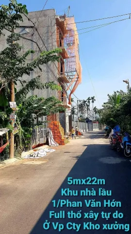 Bán đất 125m² ngang 5m giá 5.5 tỷ Xã Bà Điểm