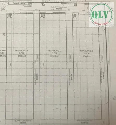 CHO THUÊ NHÀ XƯỞNG – KCN MỸ PHƯỚC, BẾN CÁT, BD – 11.370m²