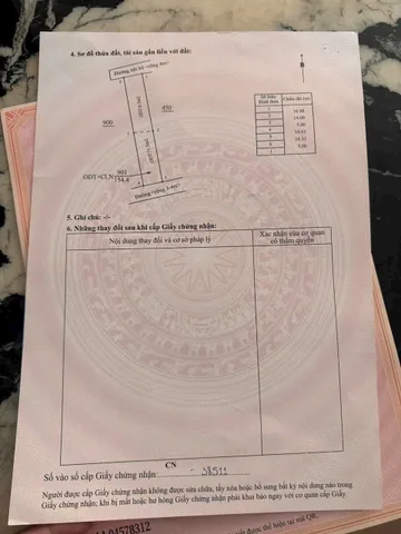 Bán đất 165m² ngang 5m giá 1.85 tỷ tại Xã Ea Kao Thành phố Buôn Ma Thuột