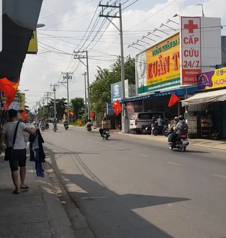 Bán đất 2592m² ngang 25x100m giá 70 tỷ Xã Bà Điểm 2 mặt tiền Phan Văn Hớn sau Nguyễn Thị Thử
