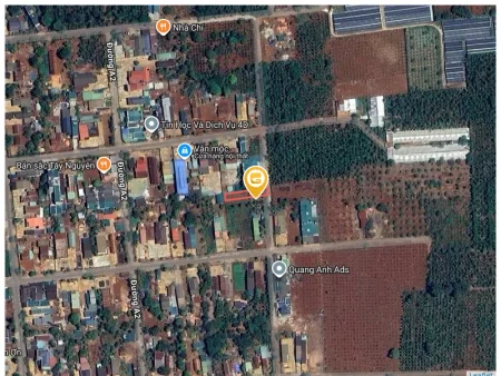 Bán đất 255.2m² ngang 6m giá 2.15 tỷ Phường Buôn Ma Thuột