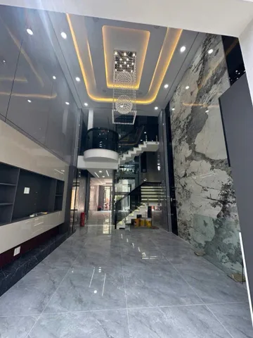 Nhà Mới Xây 5 Tầng Diện Tích 73m2 Xe Hơi Ngủ Trong Sân Đường Trần Thị Cờ  -P Thới An-Q12