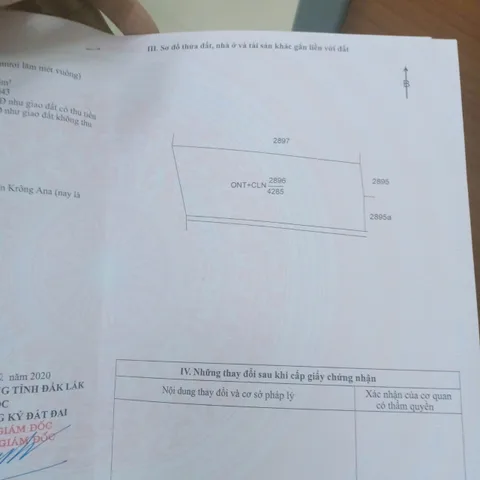 Bán đất 150m² giá 285 triệu Xã Ea Ning