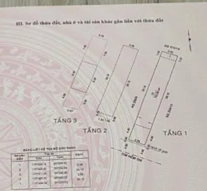 Bán CHDV , 3 Tầng, DT: 4x26= 104m² , full thổ cư , giá 12 tỷ Phường Tân Sơn