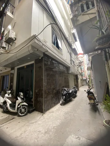 BÁN NHÀ MẶT NGÕ ĐƯỜNG KIM GIANG. 45M2 - 7 TẦNG. THANG MÁY. LÔ GÓC.