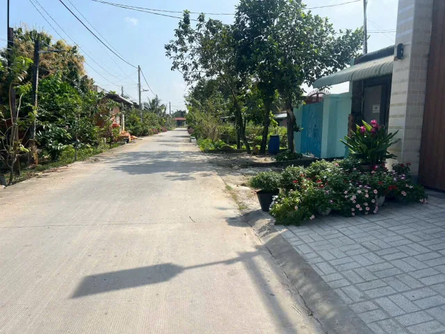 Bán đất thổ cư sau chợ Hòa Khánh Nam, đường beton 4m dt 100m2 giá 1 tỷ