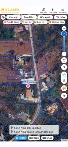 Bán đất 88m² giá 169 triệu Xã Ea Ning