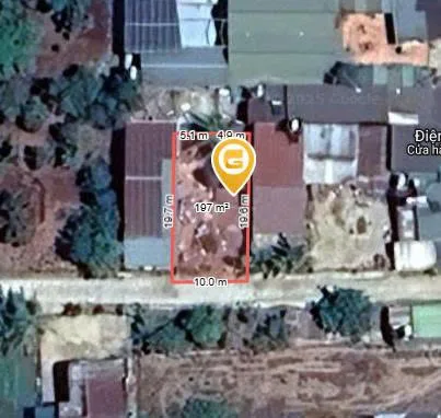 Bán đất 196m² ngang 10m giá 550 triệu Xã Ea M’Droh