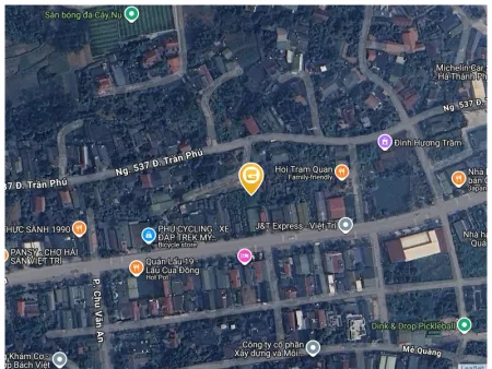Bán đất 75m² ngang 5m giá 4.35 tỷ Phường Việt Trì