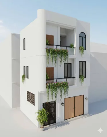 Nhà 3 tầng giá mềm đang xây tại Quỳnh Cư, Hùng Vương
