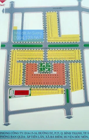 Bán đất 100m² ngang 5m giá 2.25 tỷ tại Đường Bà Điểm 4 Xã Bà Điểm