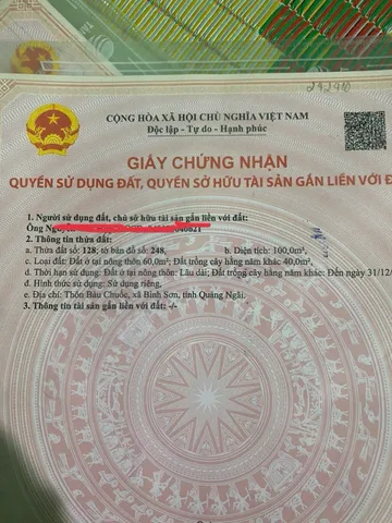 Bán lô đất mặt bằng bình Chánh thôn bàu chuốc khu tái định cư