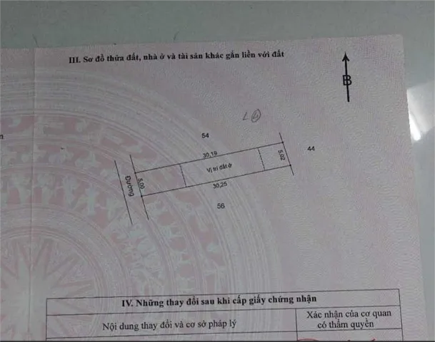 Bán đất 151m² ngang 5m giá 535 triệu Xã Châu Đức