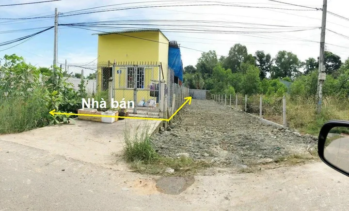 Bán Đất Có Sẵn Nhà Cấp 4, Mặt Tiền Đường Nguyễn Thị Châu – Phú Hòa Đông, Củ Chi – 164m² thổ cư 100% (5x32m), Giá Chỉ 1.9 Tỷ