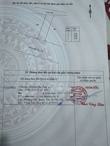 Bán đất 96.4m² ngang 5m giá 1.5 tỷ Xã Kim Long