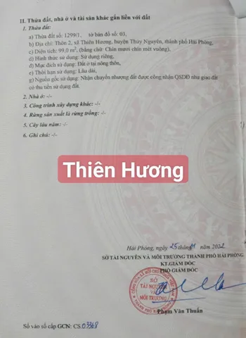 Bán 99 m mặt đường nhựa Thiên Hương , cách 203 :200m kinh doanh tốt . L/h :076.231.9990 e Thúy
