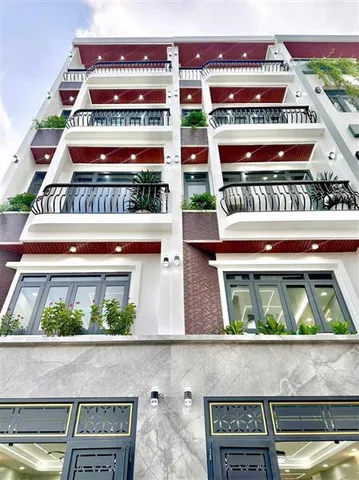 Bán nhà 5 Tầng, Hẻm ôtô, DT: 62m² full thổ cư ngang 4m giá 7.4 tỷ tại Phường Bình Tân