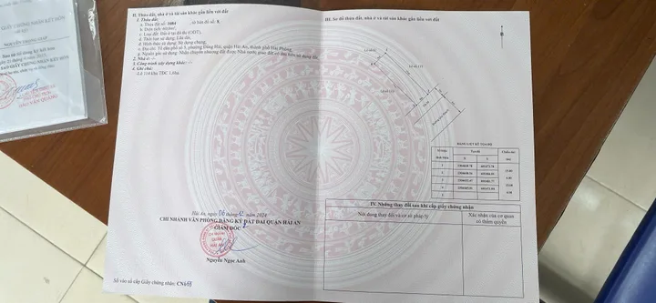 31/12/2025.Bán đất 60.2m² ngang 4m giá 4.92 tỷ Phường Hải An. liên hệ 0362558882