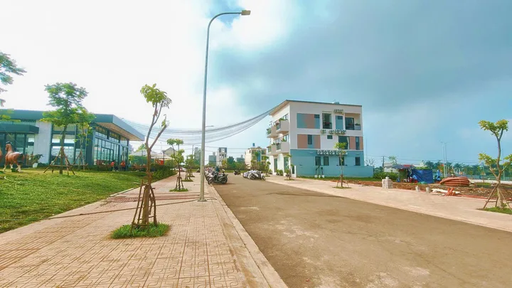 100m2 đất thổ cư view công viên, The Link City mt QL1A