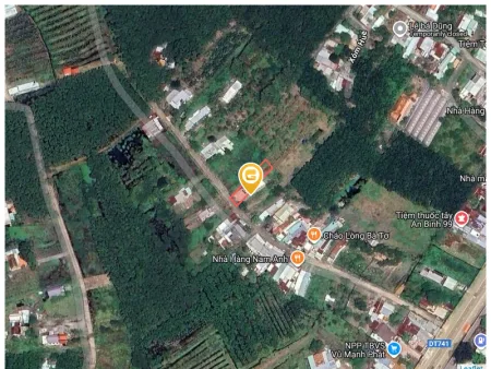 Bán đất 492.9m² giá 620 triệu Xã Phú Giáo