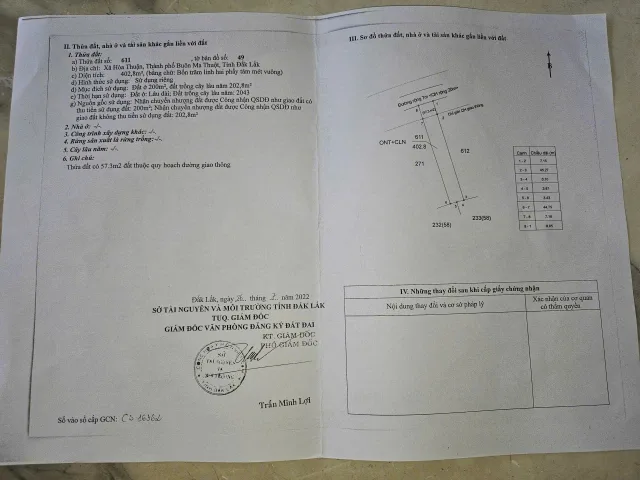 Bán đất mặt tiền tỷ hai hai bê đạt lý vị trí đẹp dân cư đông đúc thích hợp đầu tư xây nhà diện tích 7,5x52m giá 2ty099