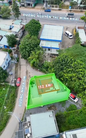 Sát Nguyễn Thị Minh Khai nhà 1 trệt 2 lầu căn góc Vip đẹp Mt hẻm 293 NTMK-Phú Hoà cũ (phường Phú Lợi-TP.HCM) gần NTMK