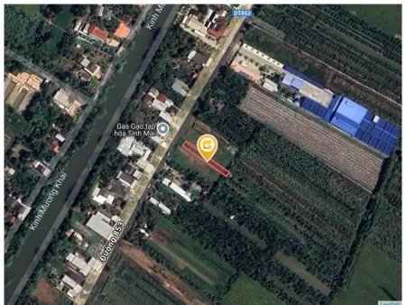 Bán đất 370.3m² ngang 6m giá 1.73 tỷ Xã Tân Phú Trung