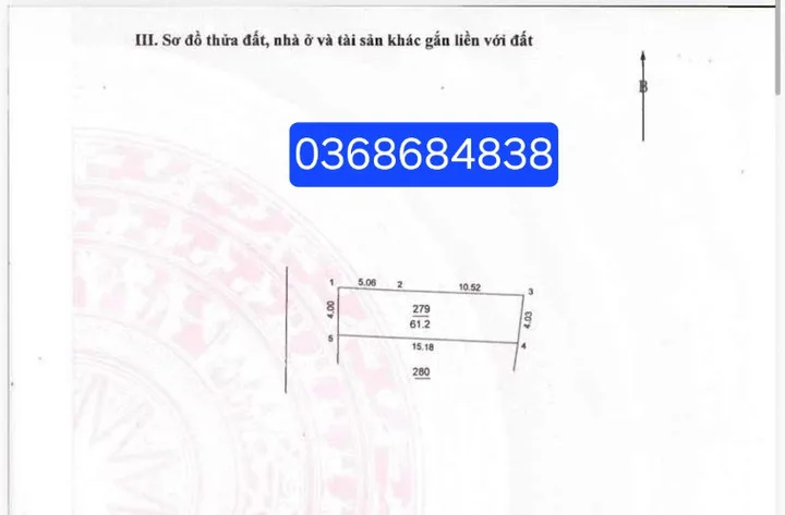 Bán đất 61m² ngang 4m giá 10.95 tỷ Xã Đông Anh