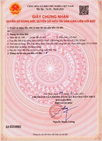 🏡 BÁN ĐẤT LK13 TRUNG TÂM XÃ BẢO HIỆU – YÊN THỦY – HÒA BÌNH
💰 Giá chỉ từ 4xx triệu/lô – Pháp lý rõ ràng – Sổ đỏ riêng từng lô