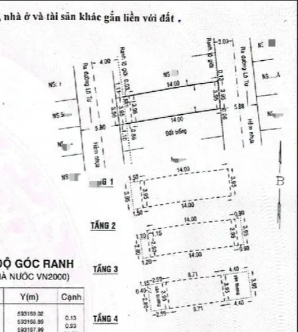 Bán nhà 4 Tầng, HXH , 2 mặt Tiền, DT: 64m² ngang 4m giá 9.9 tỷ Phường Bình Hưng Hòa