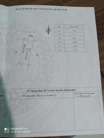 Bán đất 100m² ngang 5m giá 1.5 tỷ Phường Vĩnh Yên