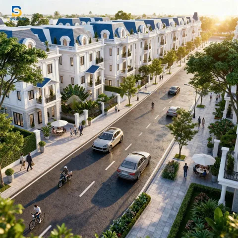 BIỆT THỰ LIỀN KỀ - DỰ ÁN PHÚ XUÂN CITY