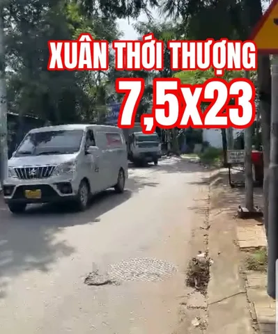 🛑CÓ 2 LÔ MẶT TIỀN LIỀN NHAU XUÂN THỚI THƯỢNG KINH DOANH BUÔN BÁN LÀM CTY, KHO XƯỞNG NHỎ, BIỆT THỰ 5,9TY LÔ