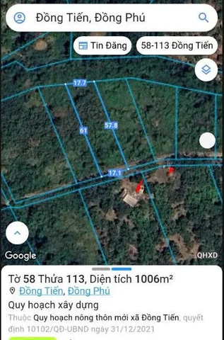 🌿 ĐẤT SÀO SỔ RIÊNG – ĐỒNG TIẾN, ĐỒNG PHÚ, BÌNH PHƯỚC 🌿