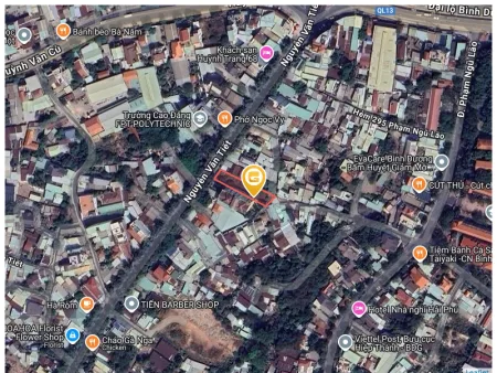 Bán đất 639.6m² giá 33.16 tỷ Phường Thủ Dầu Một