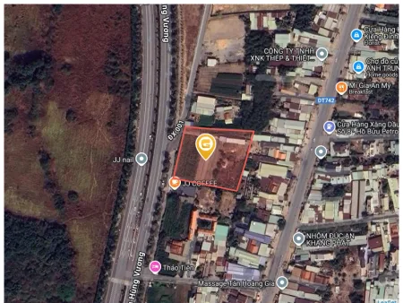 Bán đất 5072m² giá 106.4 tỷ Phường Bình Dương