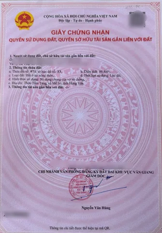 Bán đất 96,8m² ngang 6m giá 5.32 tỷ Xã Mễ Sở