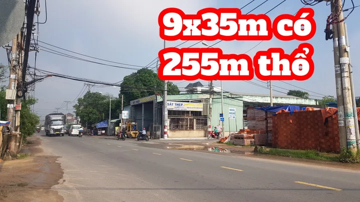 🛑 Mặt tiền Dương Công KHi gần ngay góc 9x35 thổ cư làm gì cũng đẹp, đất cao ráo vị trí nhôn nhịp xây hotel, văn phòng, nhà ở ...