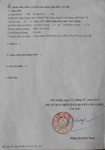 Bán đất 111m² ngang 6m giá 7.99 tỷ Xã Văn Giang