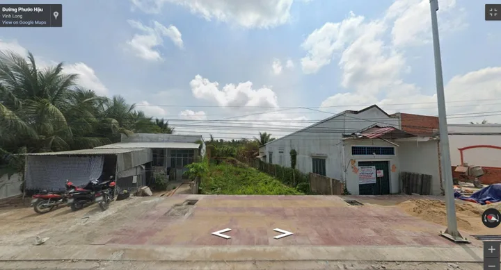 Bán đất (400m2) ngang 9m giá 5,6 tỷ mặt tiền đường Nguyễn Văn Nhung, phường Phước Hậu, tỉnh Vĩnh Long