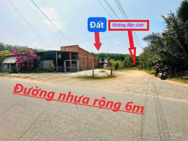 Cần bán gấp lô đất 228,4m2 ở Đường An Lợi 1 , An Hòa , Trảng Bàng . Sổ hồng riêng - Giá 600tr