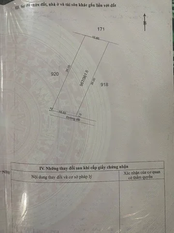 361m2 full thổ cư, ngay ngã tư An Bình, SHR, Giá 1 tỷ 3.