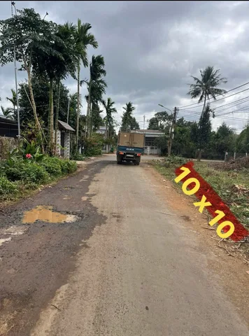 Bán đất mặt tiền đường kinh doanh dân cư đông đúc diện tích 100m2, ngang 10m giá 1ty249