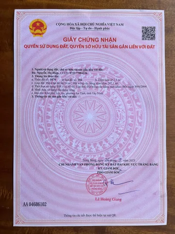 Tôi chính chủ cần bán lô đất mặt tiền nhựa 252m2 SHR phù hợp đầu tư, làm kho xưởng