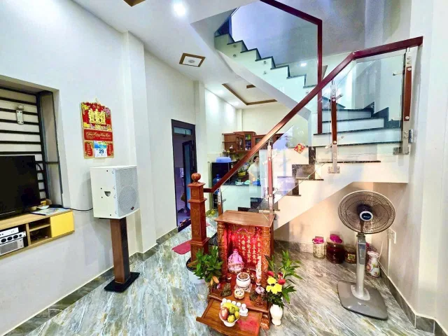 🚗 BÁN NHÀ 3 TẦNG - 80M2( 6*14) - HOÀN CÔNG - TIỆN ÍCH BỔ VÂY -  KHU PHÂN LÔ BÀN CỜ - LÔ GÓC 2 MẶT THOÁNG - HẺM XE HƠI 12M - LONG TRƯỜNG, THỦ ĐỨC.(D)