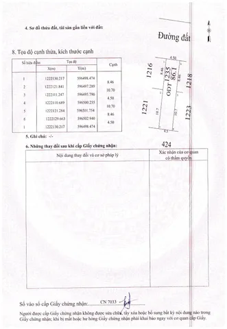 - CHÍNH CHỦ GỬI CẦN BÁN 4 LÔ ĐẤT THỔ CƯ TRẢNG BÀNG – 81x 86m² – CHỈ 450 TR sổ riêng