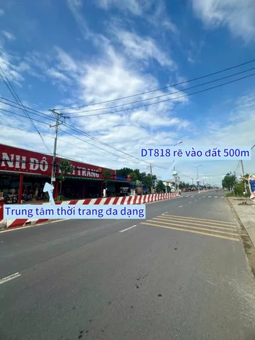 Bán đất 113.7m² giá 899 triệu Xã Thủ Thừa