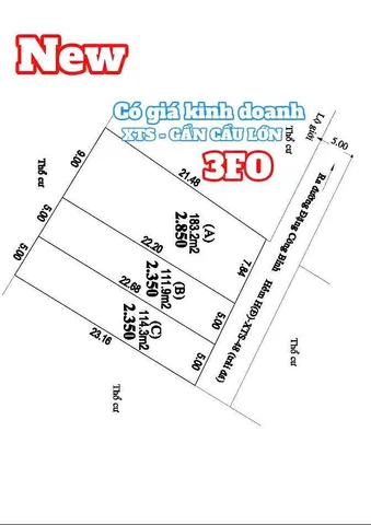 🛑 ĐẤTLỚN.COM giới thiệu đất quanh VinHomes: Bạn đang tìm đất gần VinHomes Hóc Môn giá tốt thì hãy liên hệ chúng tôi ngay bây giờ khi giá còn tốt
Đất nền 5x22 thổ cư đường beton 5m xây tự do