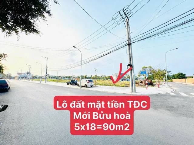 Bán đất Mặt Tiền Khu TĐC Bửu Hoà gần Công Ty Pouchen 90m2 SHR,Thổ cư ( P.Biên Hoà) 3ty4