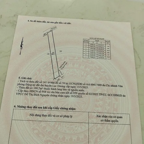 Bán đất 885,7m² ngang 10m giá 4.5 tỷ Phường Lang Biang - Đà Lạt